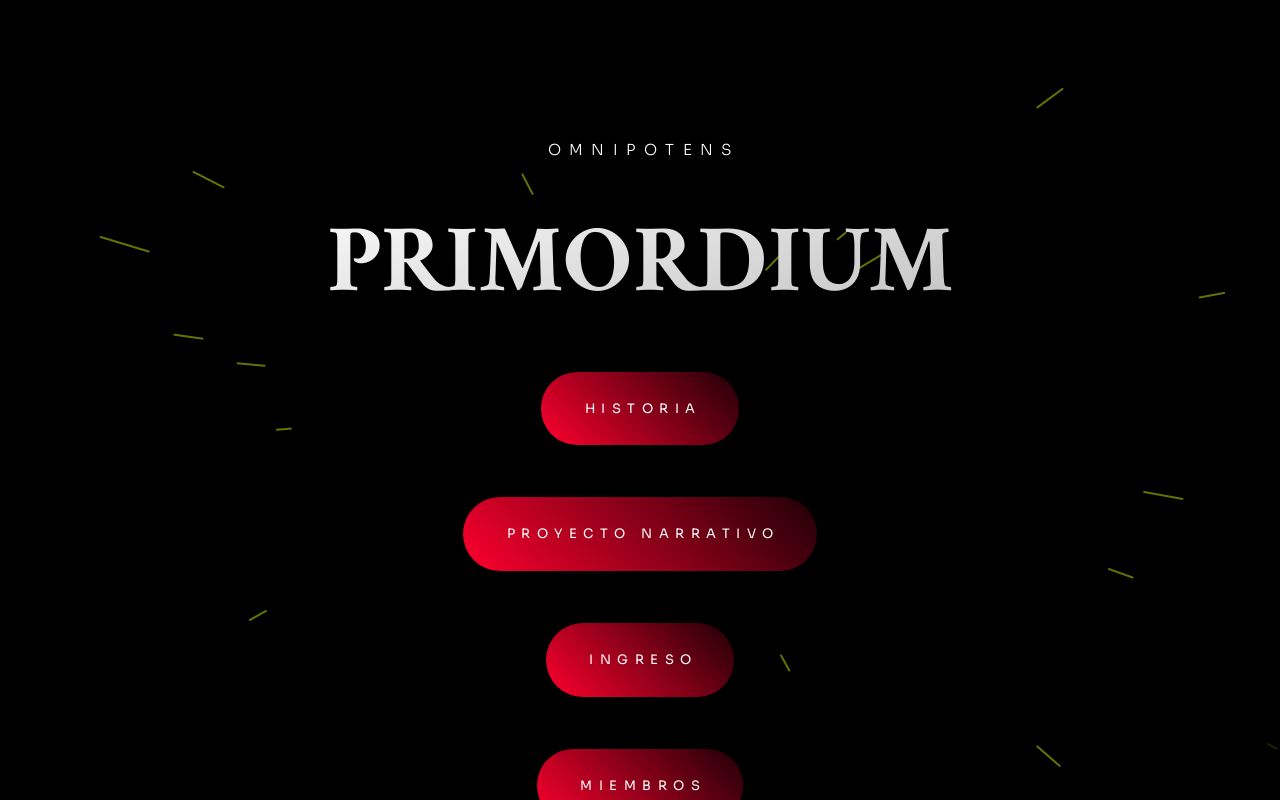 Primordium proyecto